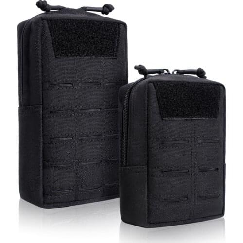 Tactical Molle Pouch Single layer Utility EDC Pouch Compact Gadget Gear Bag Military Bag Waist Pack for Vest Backpack