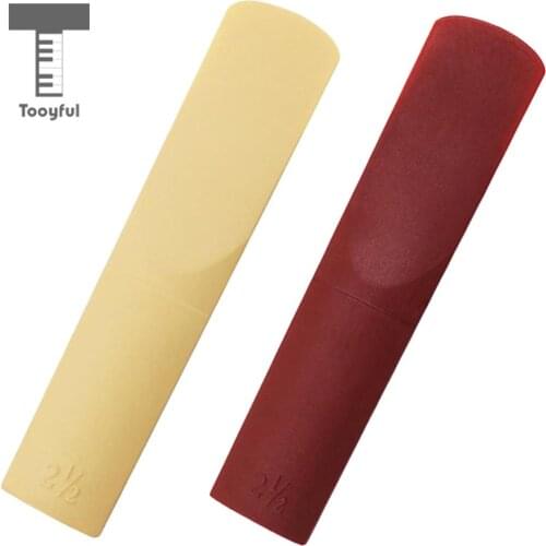 Tooyful Professional Alto Sax Reeds Saxophone Resin Reeds Woodwind Instrument Parts Accessory Students Music Players Gift