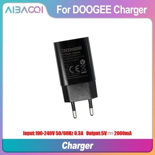 New Original Charging head EU Charger Adapter For Doogee Y6 Max/Y7 PLUS/S55/Mix 2/S40/S90/S30/F7/Y6 Piano Phone