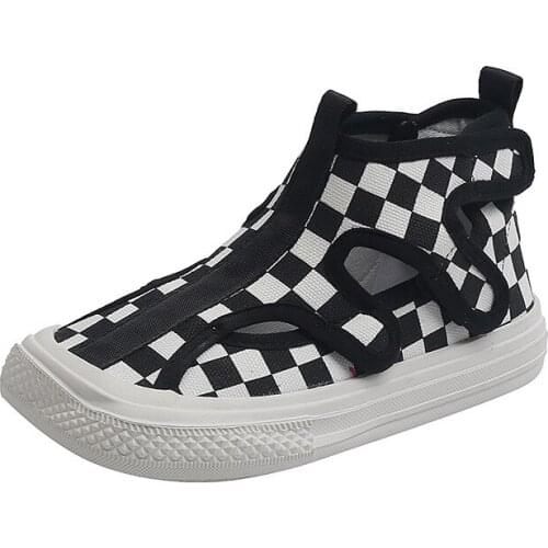 CNFSNJ brand new spring summer High-top fashion Roman girls sandals kids gladiator boots toddler baby party shoes 27-37