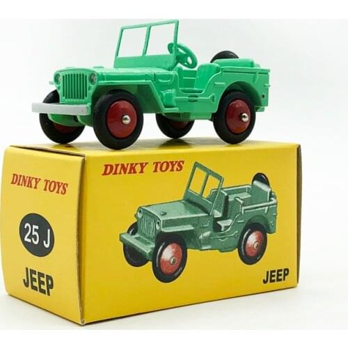 Dinky Toys 1:43 J EEP 25J antique models boutique alloy car toys for children kids toys Original box