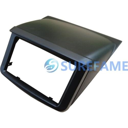 Fascia for Mitsubishi L200 Triton 2006+,Pajero Sport II Challenger Pajero Radio CD DVD Panel Dash Kit Install Facia Plate