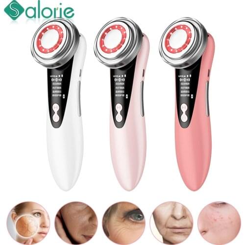 Make Up Remove +LED Photon Skin Care Tool EMS Beauty Machine Facial Massager Device Face Lift Eye Care Beauty Instrument