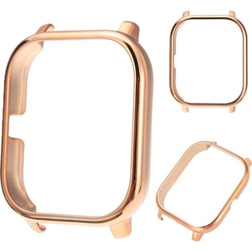 Fashion Colorful Durable Watch Case Frame Protective Cover Electroplated PC Shell Watch Case For Huami Amazfit GTS