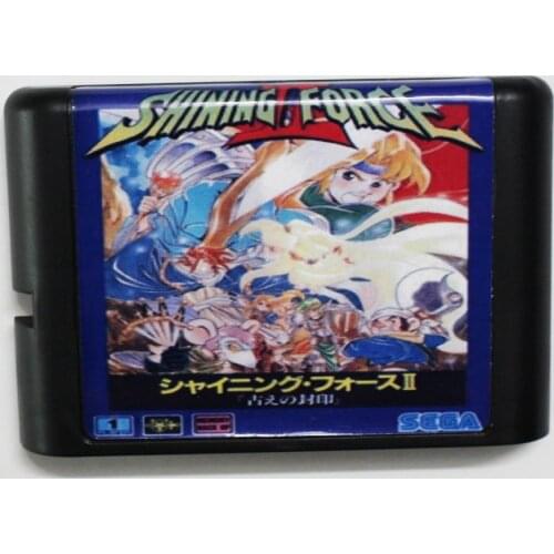 Shining Force II 16 bit MD Game Card For Sega Mega Drive For Genesis