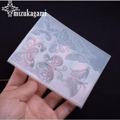 1pcs UV Resin Jewelry Liquid Silicone Mold insect Butterfly Resin Charms Molds For DIY Intersperse Decorate Making Jewelry