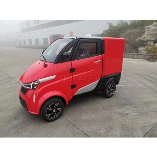 200Ah Lithium Iron Electric Food Car Pickup Mini Cargo Delivery Truck Drive Range can reach 240Km