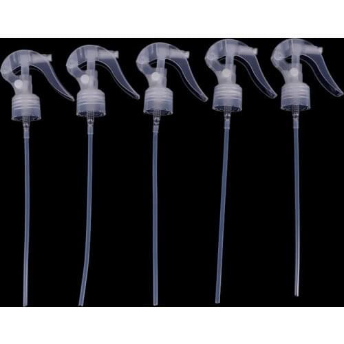 5Pcs Flower Irrigation Spray Water Bottle Plastic Transparent Sprayers Home Plants Water Sprayers Garden Supplies