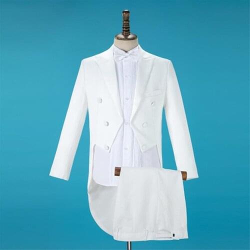 Chorus blazer men tuxedo suit set with pants mens wedding suits costume singer star style dance stage clothing formal dress B374