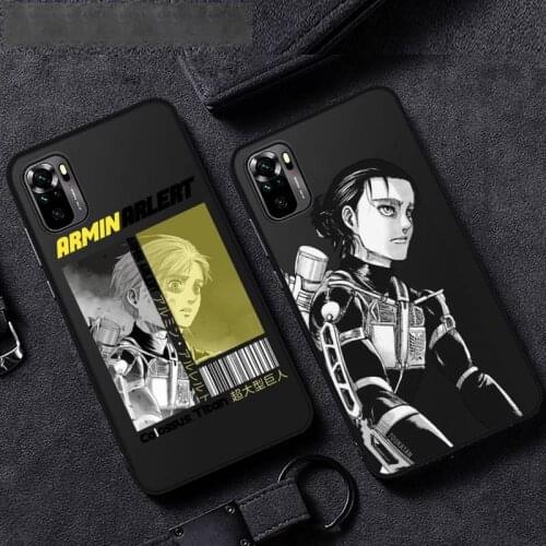 Armin Arlert Attack on Titan Phone Case For Huawei P40 P20 P30 Mate 40 20 10 Lite Pro Nova 5t P Smart 2019