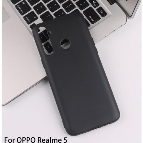For OPPO Realme 5 Case OPPO Realme 5 6.5" Silicone Soft Tpu Back Cover Phone Cases For OPPO Realme5 cover
