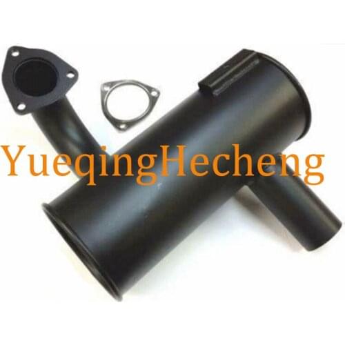 Muffler Exhaust Pipe 993/66200 Excavator Accessories For Non Turbo Machine JCB 3CX Grey Cab Machines