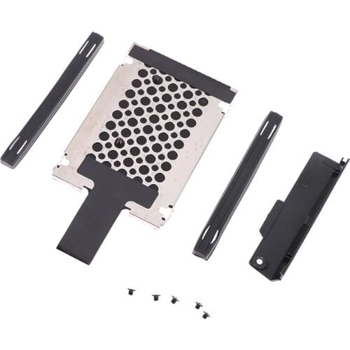 HDD Hard Disk Drive Cover Caddy Rails +Screw For IBM/Lenovo Thinkpad T420S T430S