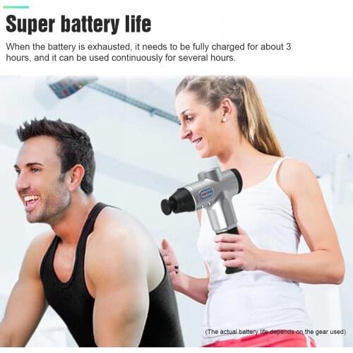 Muscle Relaxation Massager Gun Deep Body Neck Muscle Relax Pain Relief Back Shoulder Massager Guns Far Infrared Heating Tools