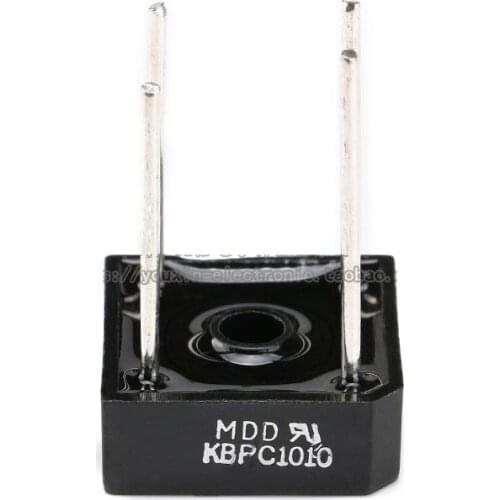 5Pcs Bridge Rectifier KBPC1010 KBPC-1010 10A 1000V NEW