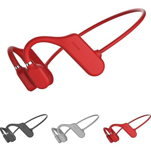Bone Conduction Headphones Bluetooth Wireless Sport Earphone IPX5 Ergonomically Headset Stereo Hands-Free With Micro For Running