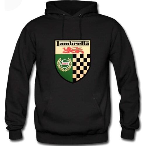 New Autumn Winter Fashion Vespa Castrol Vintage Sign Mens Hoodies Casual Cotton Christmas Hoodie Sweatshirt Pullover Hoody Tops