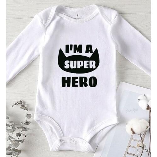 Toddler Girl Fall Clothing Bodysuit for Newborns Baby Boy Clothes Letter Printed Baby Shower Gifts Jumpsuits Kids Summer