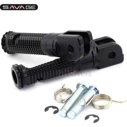 Footrest Foot Peg For YAMAHA MT-09 MT09 Tracer FZ-09 FJ09 XSR 900 XSR900 FZ8 Motorcycle Rider Front Foot Rests TRACER 900 GT