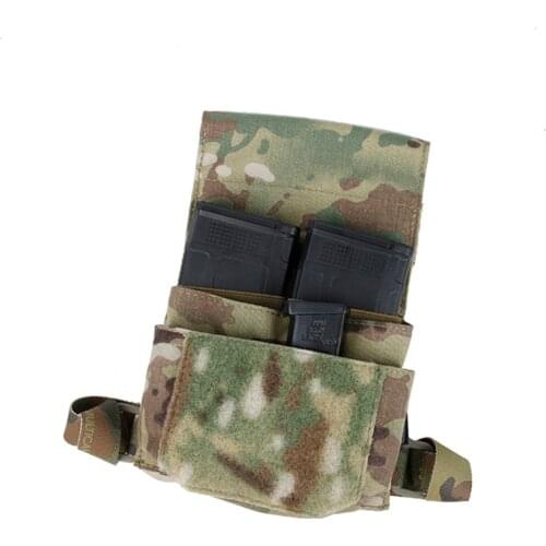 TMC Tactical Drop Leg Panel Pouch Thigh Mag Pouch Carrier Rifle & Pistol Magazine Holder 3183