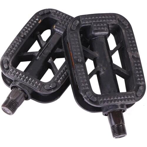 1 Pair Plastics Anti-skid Bike Ball Bearing Pedals for MTB Cycling Sports