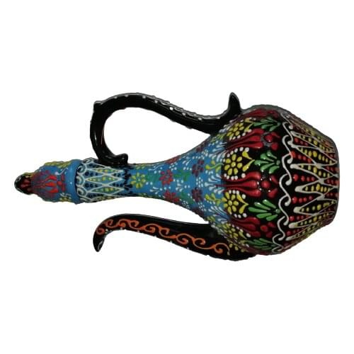 100% Handmade Turkish Ceramic Big Size İbrik-32 cm