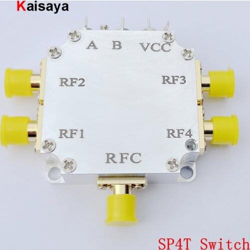 10MHZ-6GHz RF SP4T Switch Isolated low insertion loss