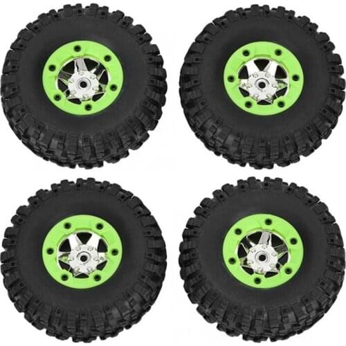 4Pcs Left & Right Tires Wheel Tyre Kit for Wltoys 12428 12423 12427 1/12 RC Car Spare Replace Parts Accessories