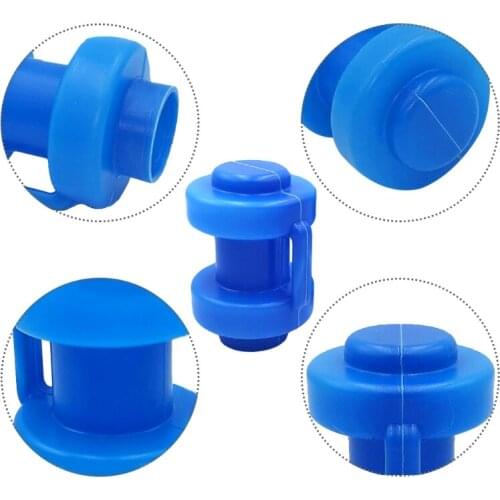 8/16 Pcs Universal Trampoline Protective Cover Cap 25mm Trampoline Enclosure Rod Cap for Net Hook Trampoline Supply