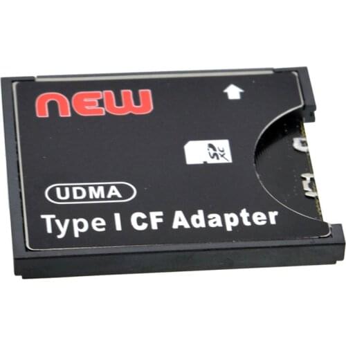 2017 New Super Speed SD to CF Card Adapter SDXC SDHC to Compact Flash Type I Card Adaptor Converter Support Capacity 8MB-128GB