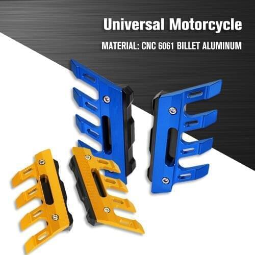 For HONDA VFR1200X Motorcycle CNC Aluminum mudguard side protection block front fender anti-fall slider Accessories