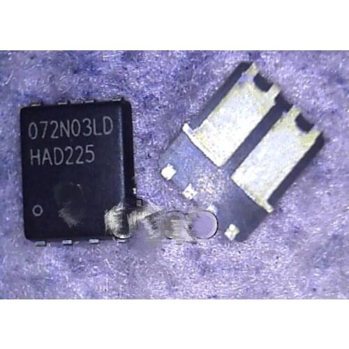 Free shipping 10pcs/lot BSC072N03LD 072N03LD QFN new