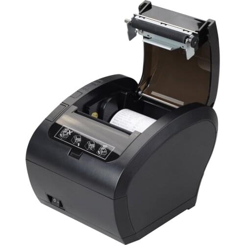 Receipt Printer Auto Cutter Paper Printer High Speed 80mm POS Thermal Printer