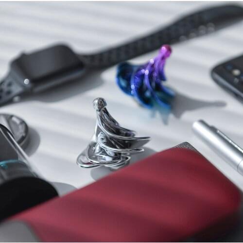 Pneumatic Gyro Decompression Toys Gyro Colorful Wind Blowing Gyro Pneumatic Spinning Top Stress Anxiety Relief Gyroscope Toy