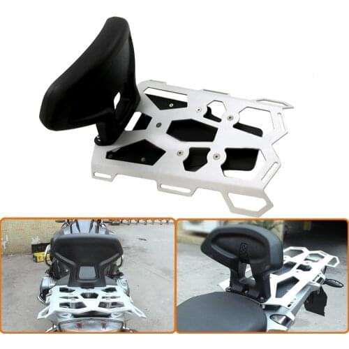 For BMW R1200GS LC 2013 to 2017 2018 2019 R1250GS / Adventure ADV 2019 Motorcycle Passenger Backrest With Extended Luggage Rack