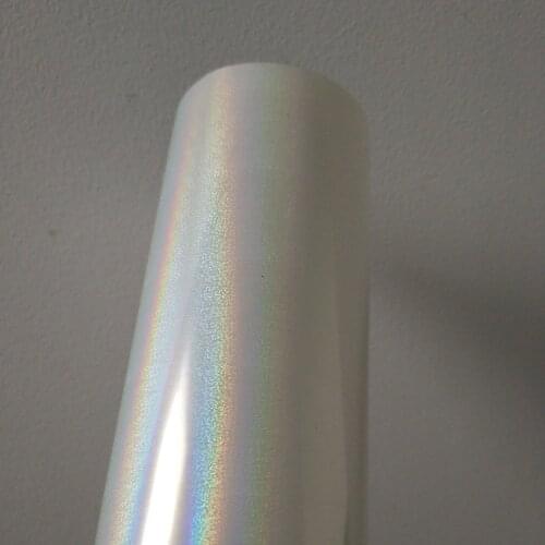 Holographic foil transparent quicksand pattern Y25 hot stamping foil hot press on paper cards or plastic heat stamping film