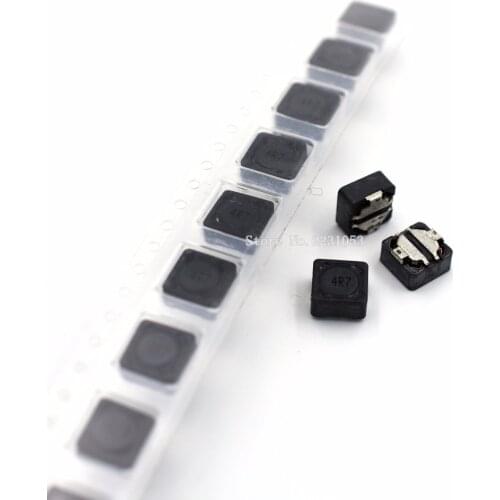 10PCS/LOT CDRH74R Inductance Wire Wound Chip Shielded Inductor 4.7uH 4.7uh 4R7 7*7*4mm SMD Power Inductor