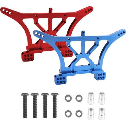 Metal Rear Shock Tower for Traxxas 1/10 Slash Stampede Rustler Ford F150 Bandit Monster RC Replacement Accessories