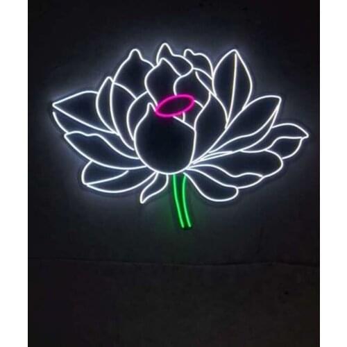 Neon Sign For Flower Beer Bar light Beer Bar store wall decor window advertise custom neon lights for rooms Polis Signage Shop