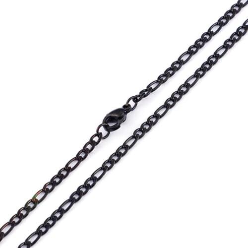 New simple titanium steel necklace personality denim chain with chain