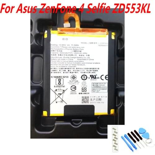 NEW Original 3000mAh C11P1511 Battery for Asus ZenFone 4 Selfie ZD553KL mobile phone
