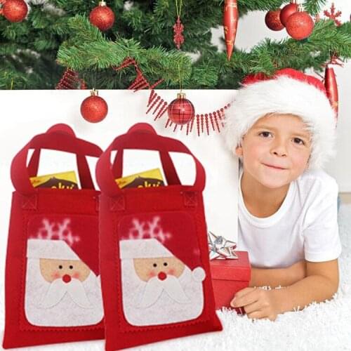 Santa snowman candy bag gift bag home furnishings Christmas decorations wholesale Christmas gifts. christmas ornaments