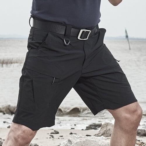 Outdoor Cool Hiking Shorts Men Summer Stretch Quick Dry Shorts Military Tactical Shorts Hunting Fishing Male Breathable Shorts