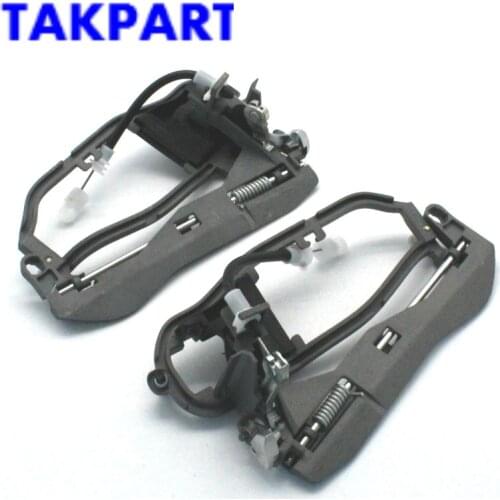TAKPART Exterior Door Handle For 2000-2006 BMW X5 Front right /left 51218243615, 51218243616