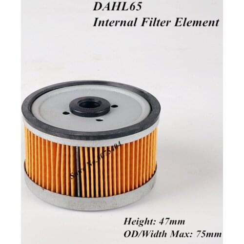 Fuel Filter DAHL66 For DAHL65 Diesel Filter Fuel Water Separator Replacement filter DAHL65 Internal Filter Element