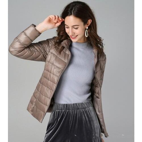 S-8XL Winter Women Ultralight Thin Down Jacket White Duck Down Hooded Jackets Plus Size Warm Coat Parka Female Portable Outwear