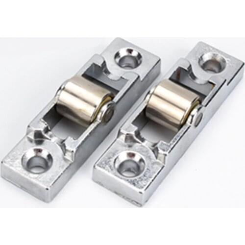 4pcs Zinc alloy Flat/Concave Wheel Slide Doors Window pulley U-type Ball Bearing Wheel Roller Plastic steel Hardware Accessories