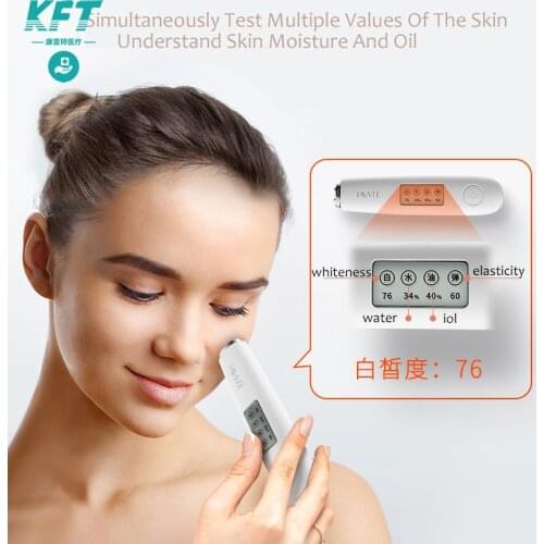 Face Analyzer Tester Tools Detector Whiteness Skin Facial Water and Oil Fraction Elasticity Household Beauty Equipment