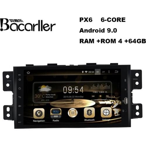 PX6 4 +64GB car radio multimedia for Kia Borrego/ Mohave with dvd gps navigation system