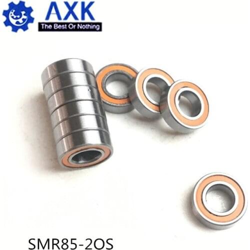 Free Shipping 4pcs SMR85 2OS 5x8x2.5 Hybrid Ceramic Stainless Oiled Bearing SMR85C 2OS A7 SMR85 2RS fishing reel bearings
